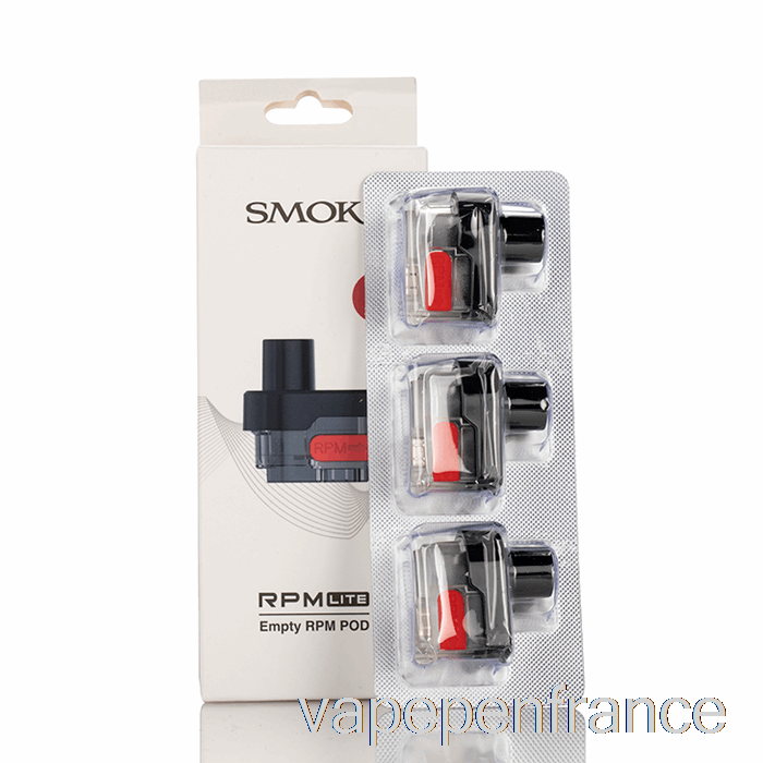Pods De Remplacement Smok Rpm Lite, Capacité De Pod Rechargeable De 3,2 Ml, Stylo Vape